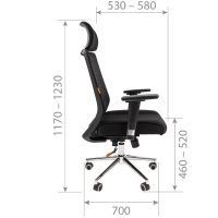 Кресло офисное CHAIRMAN 555 LUX - Изображение 4